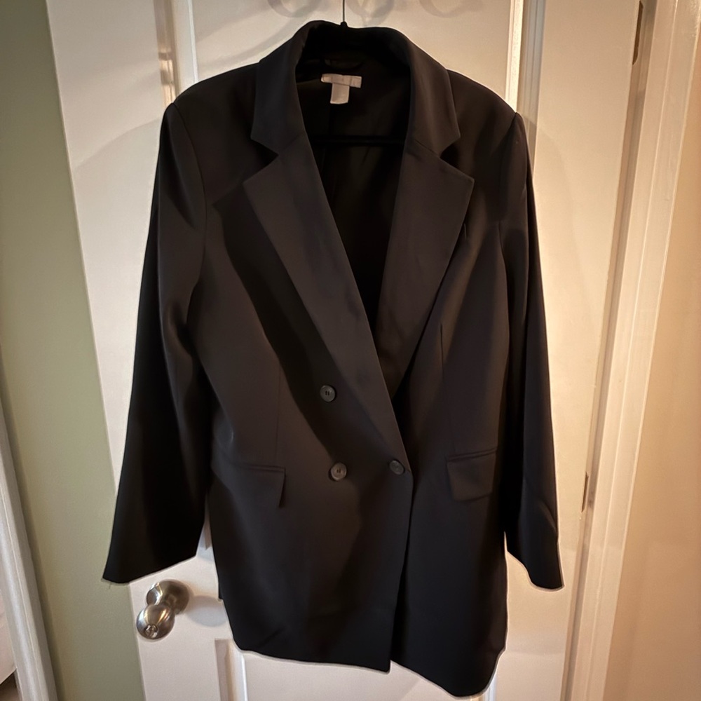 H&M Classic Black Suit Jacket